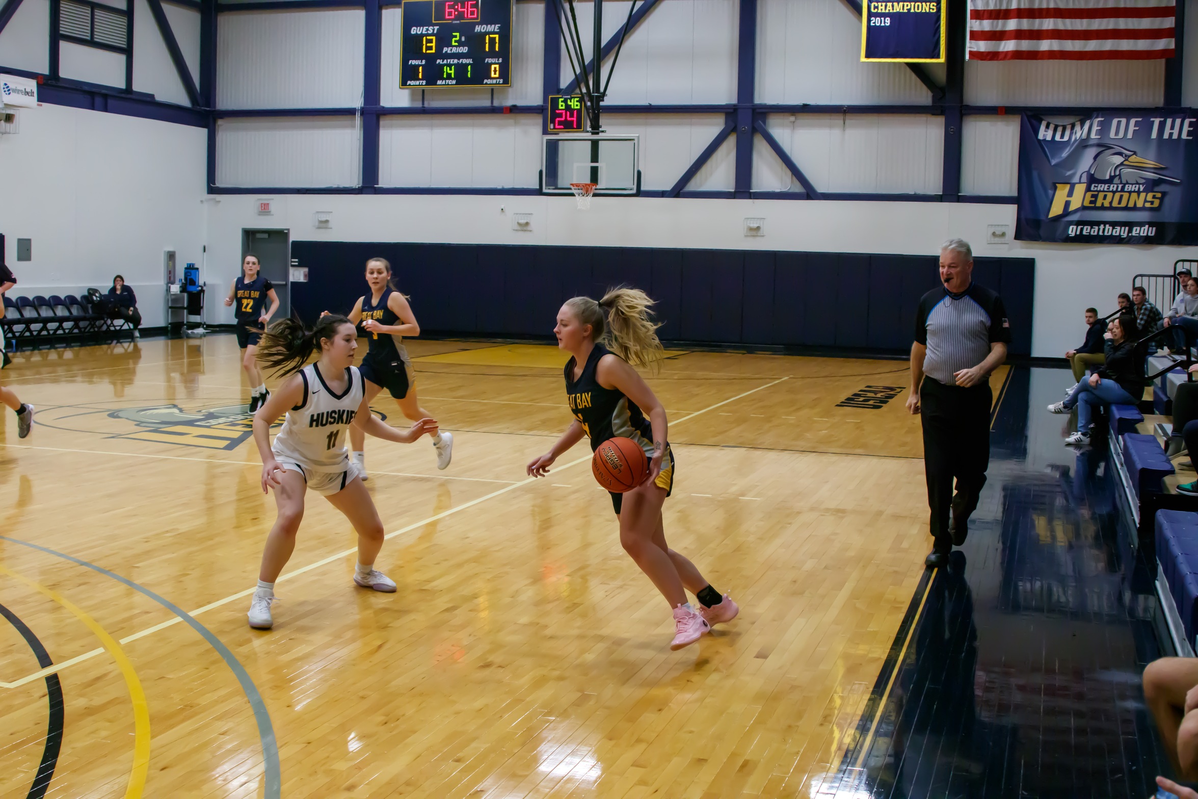 Herons Women's Basketball Fall Short Against Vermont State University Randolph